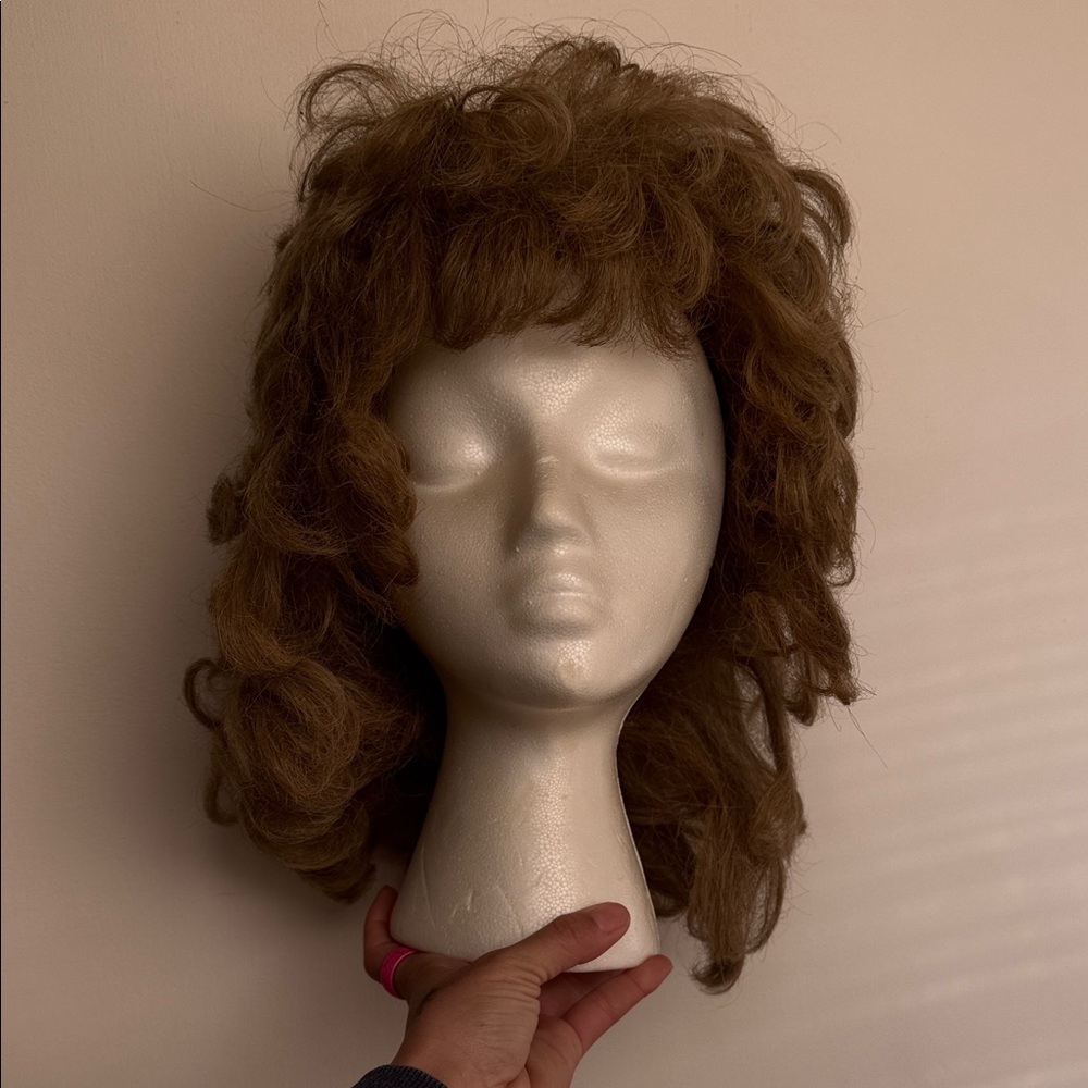 Brown Curly Women's Wig (16)